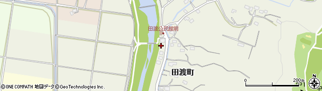 茨城県常陸太田市田渡町3周辺の地図