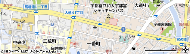 ヒューマンリソシア株式会社宇都宮支社周辺の地図