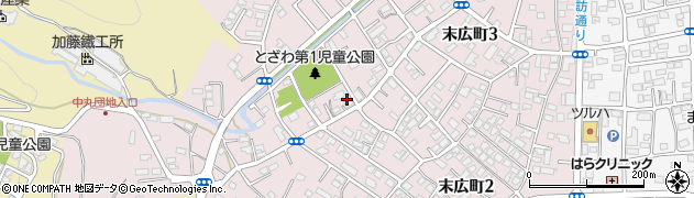 茨城県日立市末広町周辺の地図