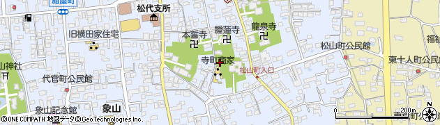 長野県長野市松代町松代十五区周辺の地図