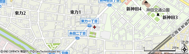 石川県金沢市東力町（イ）周辺の地図