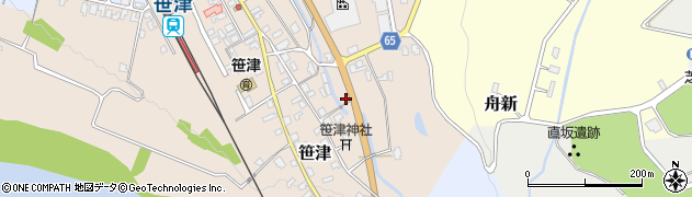 富山県富山市笹津618周辺の地図