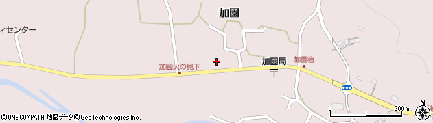 栃木県鹿沼市加園875周辺の地図