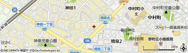 りらくる　金沢店周辺の地図