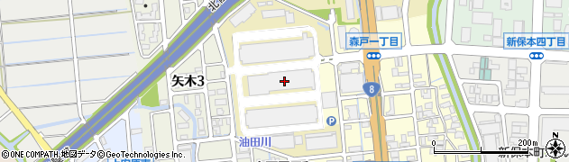 二本松物流株式会社　金沢ＴＴＣ周辺の地図