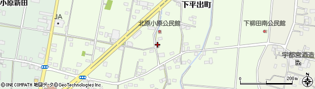 栃木県宇都宮市下平出町2416周辺の地図