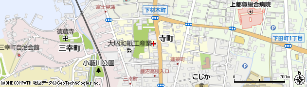 芦沢商店周辺の地図