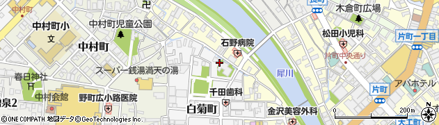 石川県金沢市白菊町13周辺の地図