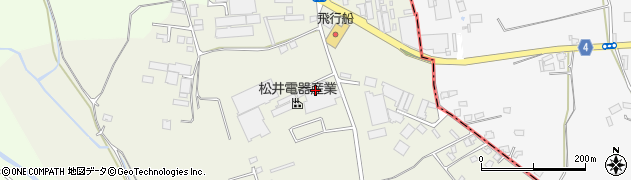 松井電器産業株式会社　鹿沼事業部周辺の地図