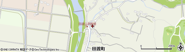 茨城県常陸太田市田渡町722周辺の地図