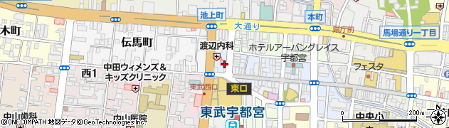元気寿司 東武店周辺の地図
