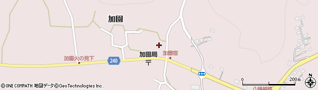 栃木県鹿沼市加園666周辺の地図