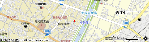 富山県南砺市福光（観音町）周辺の地図