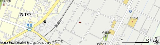 富山県南砺市田中周辺の地図