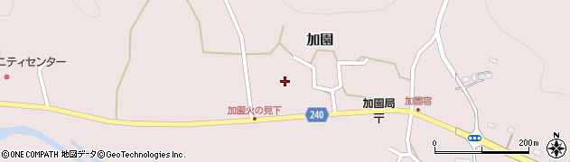 栃木県鹿沼市加園964周辺の地図