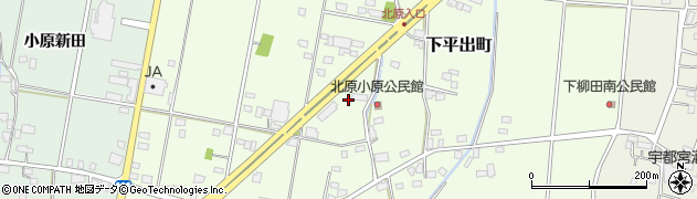 栃木県宇都宮市下平出町2391周辺の地図
