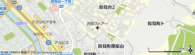 沢田ストアー鈴見店周辺の地図