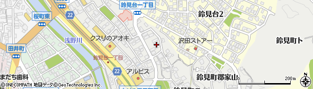 金沢中央教会周辺の地図