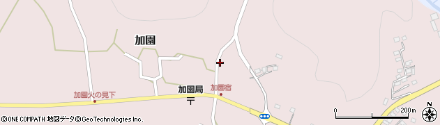 栃木県鹿沼市加園709周辺の地図