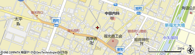 富山県南砺市福光（神田町）周辺の地図
