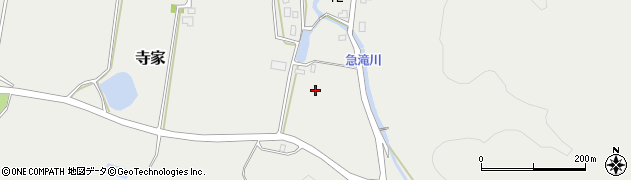 富山県富山市寺家周辺の地図