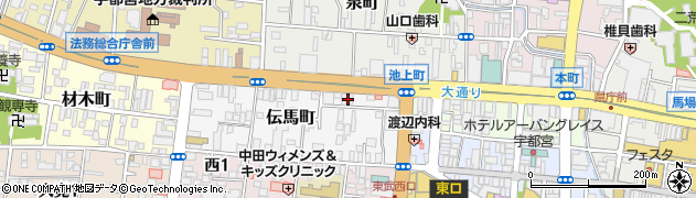 株式会社ビー・エム・エル　宇都宮営業所周辺の地図