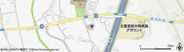 栃木県宇都宮市飯田町219周辺の地図