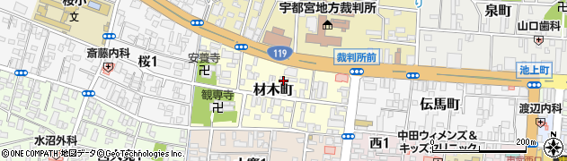 材木町会計事務所周辺の地図