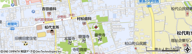 蓮乗寺周辺の地図