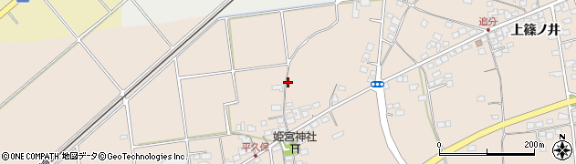 長野県長野市篠ノ井塩崎平久保周辺の地図