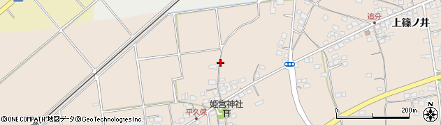 長野県長野市篠ノ井塩崎（平久保）周辺の地図