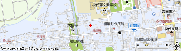 長野県長野市松代町松代清須町周辺の地図
