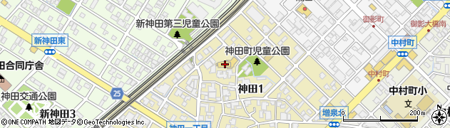 金沢神田ダイカンプラザスポーツメント管理組合周辺の地図