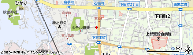 高橋理容店周辺の地図
