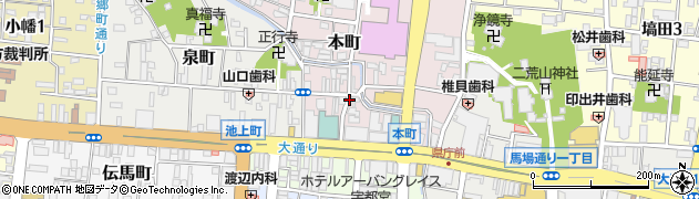 梅寿庵 支店周辺の地図