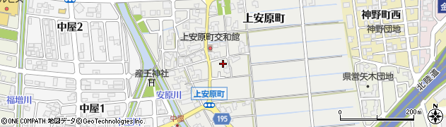 石川県金沢市上安原町周辺の地図