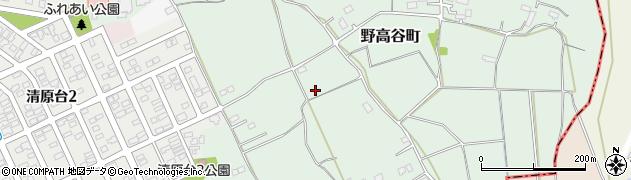 栃木県宇都宮市野高谷町129周辺の地図