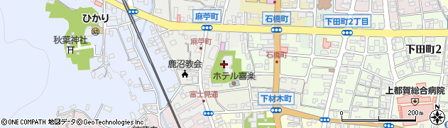 薬王寺周辺の地図