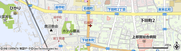 鹿沼合同タクシー株式会社　介護課周辺の地図