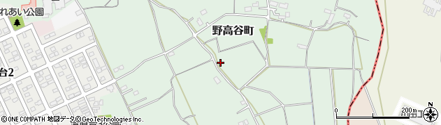 栃木県宇都宮市野高谷町136周辺の地図