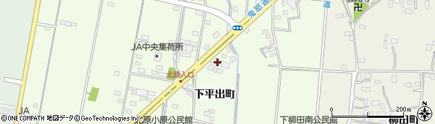 栃木県宇都宮市下平出町1599周辺の地図