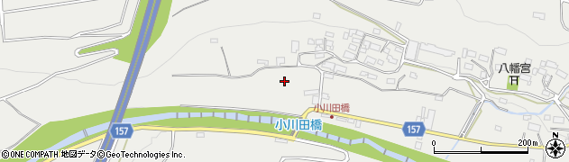 群馬県渋川市赤城町長井小川田周辺の地図