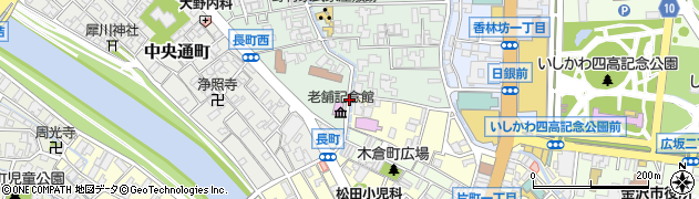 老舗記念館周辺の地図