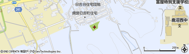 日吉台児童公園周辺の地図