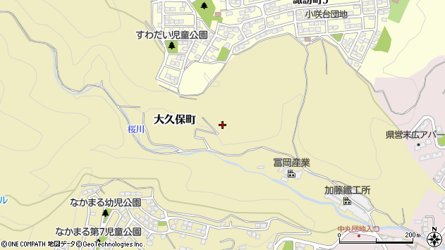 〒316-0012 茨城県日立市大久保町の地図