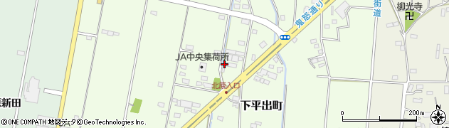 栃木県宇都宮市下平出町1577周辺の地図