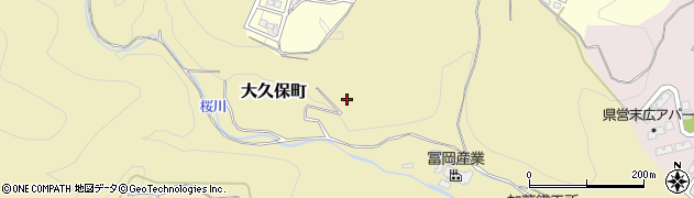 茨城県日立市大久保町周辺の地図