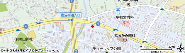スシロー 宇都宮鶴田店周辺の地図
