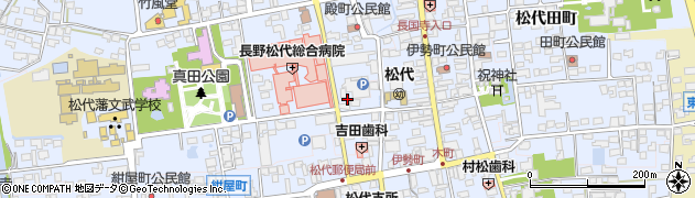 松代モリキ薬局周辺の地図