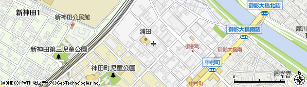 石川県金沢市御影町21周辺の地図